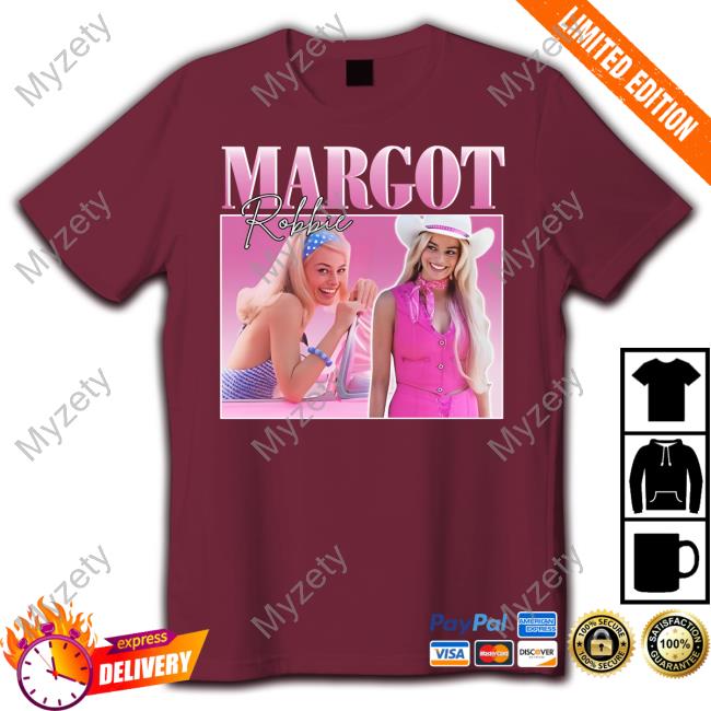 Margot Robbie Pink Barbie Shirt