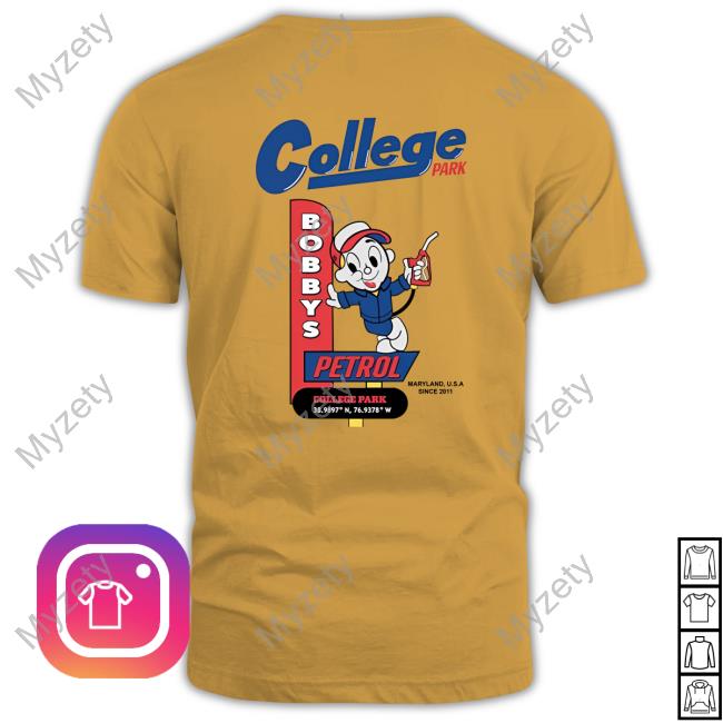 Logic Merch College Park Bobbys Petrol Official Shirt