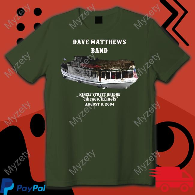 Dave Matthews Band Kinzie Street Bridge Long Sleeve Tee Shirt