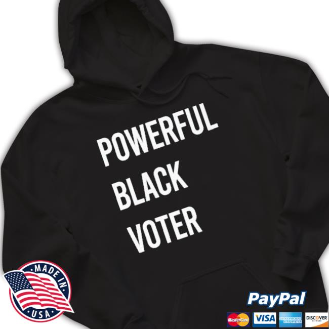 Powerful Black Voter Shirt