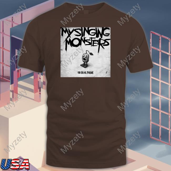 Snazzyseagull Shop My Singing Monsters The Black Parade Tee Shirt